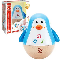HAPE Jucarie muzicala Pinguinul car nu cade E0331 6943478017702