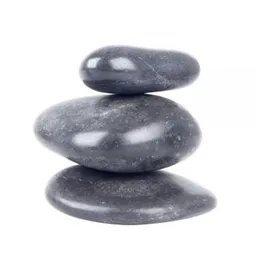 Dispozitiv de masaj mecanic inSPORTline 2732 Lava Stone/pietre 6-8 cm (3 pcs) basalt 11195 (512 gr.)