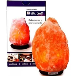 Lampă de masă și corp de iluminat Dr.Salt Lampa de sare Con, cu reostat