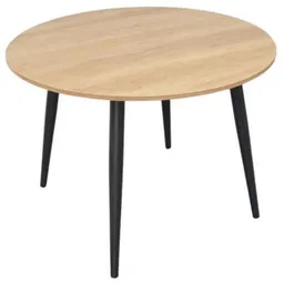 Masă Evelin di Costacurta DT-402-2B, D=100см, Каркас/Опоры: Металл Черный