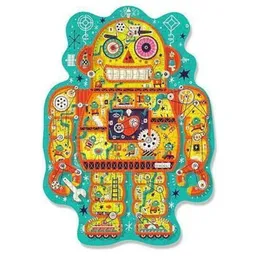 Puzzle Mideer MD3169 Puzzle cu detalii neobișnuite Fabrica de roboți, 226 elem.