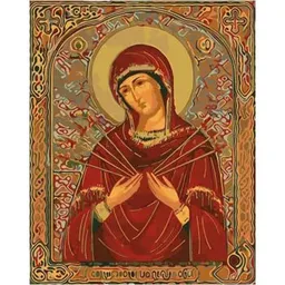 Tablou pe numere Strateg R 8 /21/22 (DY022)(34347) Icoana cu 7 sageti, 40x50 cm