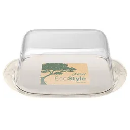 Container alimentare Бытпласт 45557 Масленка Phibo EcoStyle 19x11x7cm, сл.кость
