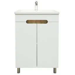 Dulap pentru lavoar Bayro Etna Duo под умыв. Argo 500 белый мат