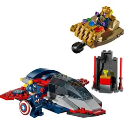 Set de construcție Lego 76319 Marvel: Căpitanul America vs Thanos