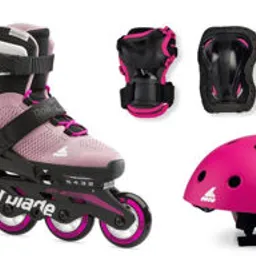 Role Rollerblade 07221500T93 MICROBLADE CUBE ROSA/BIANCO Size 28-32