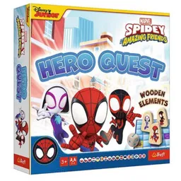 Joc educativ de masă Trefl 2436 Quest pentru erou Spider Man Disney, 58795