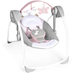 Bright Starts 12202 Ingenuity Comfort 2 Go Flora the Unicorn