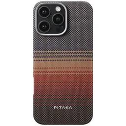 Pitaka Tactile Woven case for iPhone 16 Pro Sunset (KI1601SU)