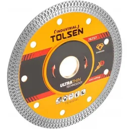 Disc de tăiere Tolsen Disc diamantat 125x1.4x22.2mm ultra subtire Industrial (76757)