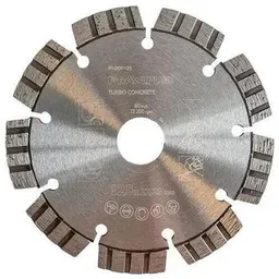 Disc de tăiere Rawlplug 202107 Disc diamantat segment-turbo 230x22,23мм taiere uscata beton RT-DDT-230