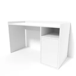 Masă de birou Smartex (10917) Tab Classic 120cm Alb