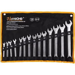 Set de mână Hoteche 191012 Набор комбинир. ключей 8-24mm 14шт