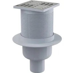 Trap de duș Alcaplast APV32 105x105 /50мм Прямой нержавеющая сталь
