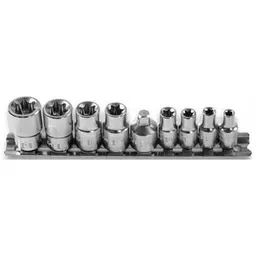 Hoegert Set de chei tubulare TORX 1/4 3/8