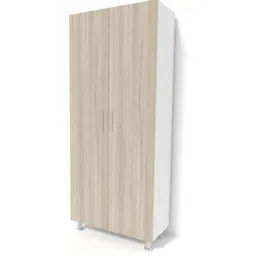 Dulap Smartex N4 100cm Alb/Stejar Deschis