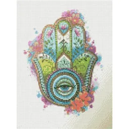 Tablou pe numere Strateg HX016 Алмазная мозайка Цветочный амулет 30x40
