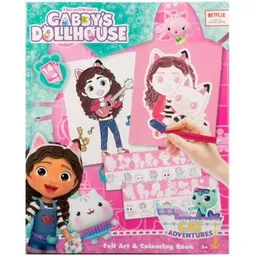 Set de creație miscellaneous Gd23351 Gabby'S Dollhouse Carte De Colorat Si Arta