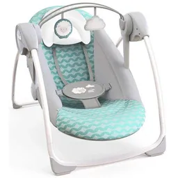 Leagăn pentru bebeluși Bright Starts 12536 portabil Ingenuity Swingity Swing, Goji
