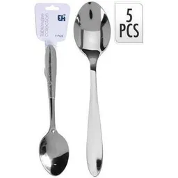 Tacămuri Excellent Houseware 42522 Набор чайных ложек 5шт, нерж сталь