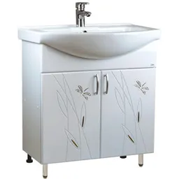 Dulap pentru lavoar Mashtab 11616 Stuff cu 2 usi 65cm Alb
