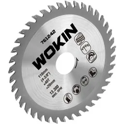 Disc de tăiere Wokin 761545 Диск отрезной по дереву 185*30mm*40T