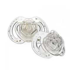 Suzetă Nuby NV0202008MFS Пустышка Tritan Little Gems Print (6-36 м.) 2 шт