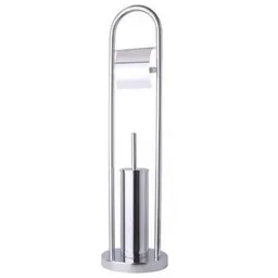 Perie WC Hydro S KIT: perie WC cu suport + suport hârtie igienică 0430027