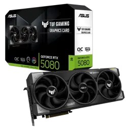 Placă video ASUS TUF Gaming GeForce RTX 5080 OC, Black