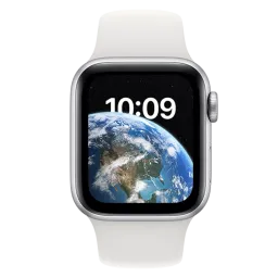 Apple Watch SE MNTP3 40mm Slv/Almn Case White Sport Band GPS+LTE