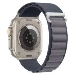 Curea din nylon pentru Apple Watch 38–41 mm, Midnight Blue