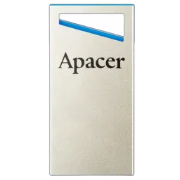USB Flash Drive Apacer AH155, 32 GB, Silver/Blue