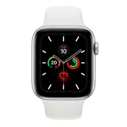 Apple Watch Series 5 GPS MWV62 40mm Silver Aluminium /White Sport Band