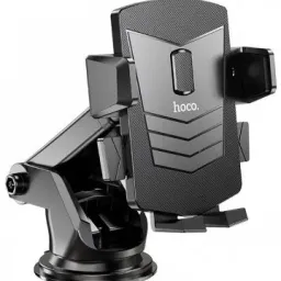 HOCO CA83 David one-button center console car holder Black