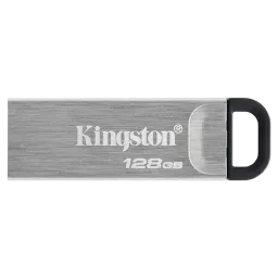 USB Flash Drive Kingston DataTraveler Kyson, 128GB, Argintiu