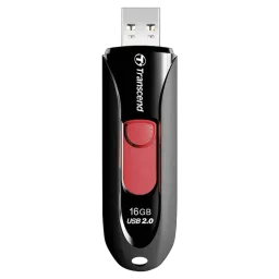 USB Flash Drive Transcend JetFlash 590, 16Gb, Black