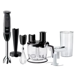 Blender de mână Braun MQ5277BK, Negru