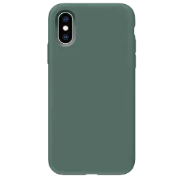 Silicon Case Premium Pine Green for iPhone XS Max