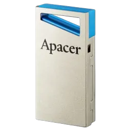 USB Flash Drive Apacer AH155, 128Gb, Silver/Blue
