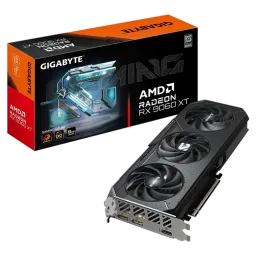 Placă video Gigabyte Radeon RX 9060 XT GAMING OC, Negru