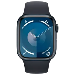 Apple Watch 9 GPS 41mm Aluminiu Midnight Silicon Blue
