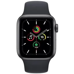 Apple Watch SE 2 (2023) 40mm Midnight Aluminium Case with Midnight Sport Band S/M