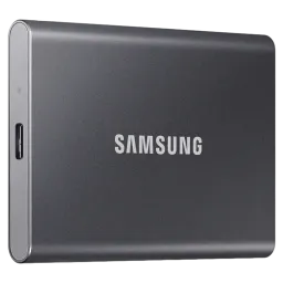 SSD portabil extern Samsung T7, 2 TB, Grey