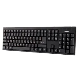 SVEN Standard 301, Keyboard USB+PS/2, Keyboard, Black