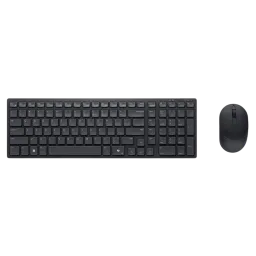 Set Tastatură + Mouse DELL KM555, Fără fir, Negru