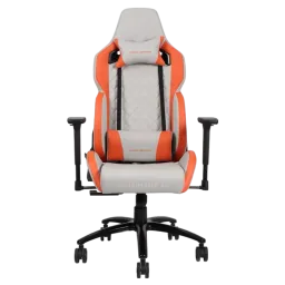 Scaun Gaming 1STPLAYER DK2 PRO, Gray/Orange