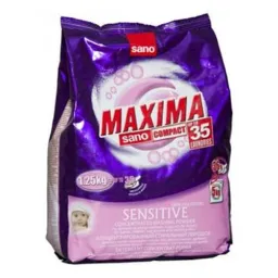 Detergent aut. Sano Maxima Sensitive 1.25 kg