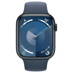 Apple Watch 9 GPS 45mm Aluminiu Midnight Silicon Blue