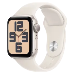 Apple Watch SE 2024 Starlight GPS Sport Band Starlight 44 mm