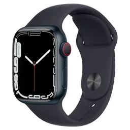 Apple Watch Series 7 Aluminum 41mm MKHQ3 (GPS+Cellular) Midnight
